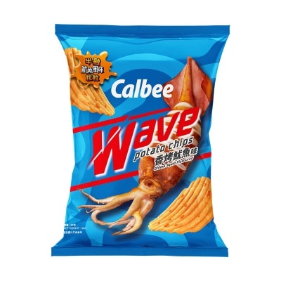 香烤魷魚味波浪薯片