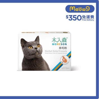 貓用排毛粉 (鮮蝦) (2g x15pcs) - 木入森