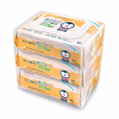 Hand N Mouth Emboss Baby Wipes