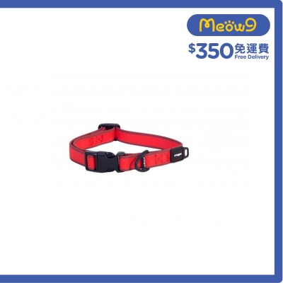 HB63M - H Amphibian Classic Collar 項帶 (M) - 紅色 - Rogz