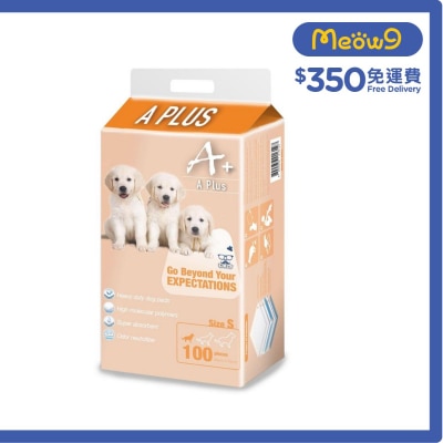 強力吸水除臭寵物尿墊 (S) 33x45cm - 100片 - A PLus 狗尿墊
