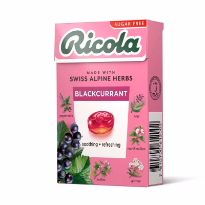 Herb Lozenges S/f Blackcurrant