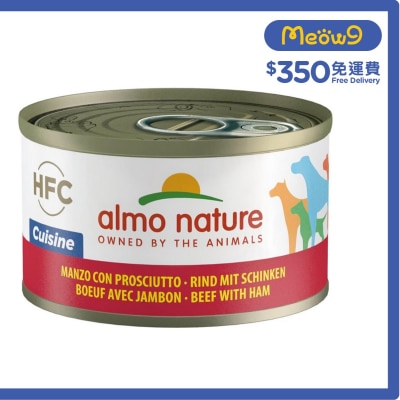 HFC Natural 牛肉 火腿(95g) almo nature狗罐頭 