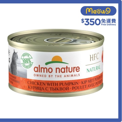 HFC Natural 雞肉 南瓜(70g) almo nature貓罐頭 