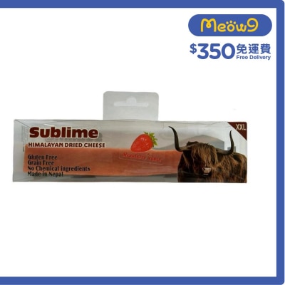 喜馬拉雅山 加加大碼 芝士咬咬骨 士多啤梨味 (165 - 175g) - Sublime