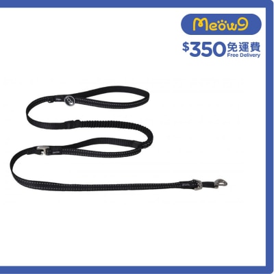 HLOC16 - Control Lead 彈弓帶 (M) - 黑色 - Rogz