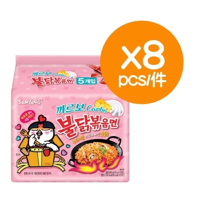 火辣雞肉卡邦尼味拌麵 (8袋)