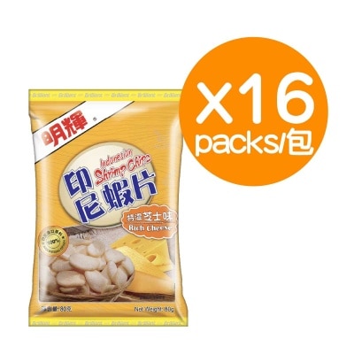 特濃芝士味蝦片80GX16包