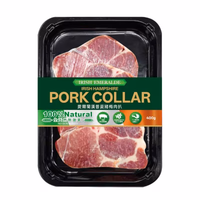 愛爾蘭漢普夏豬梅肉扒［香港包裝］（急凍－１８°Ｃ）