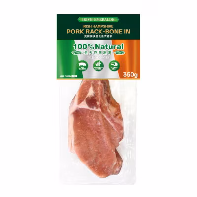 愛爾蘭漢普夏法式豬鞍［香港包裝］（急凍－１８°Ｃ）