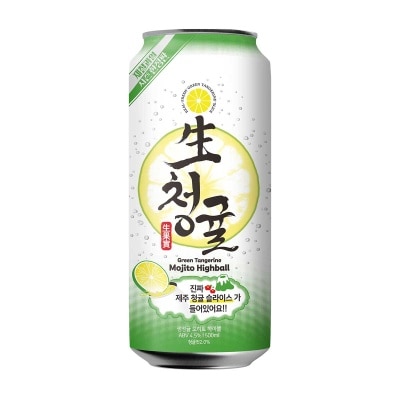 生濟州青橘片莫吉托高球 ＡＢＶ４．５％