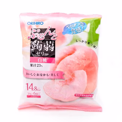 蒟蒻啫喱（白桃）