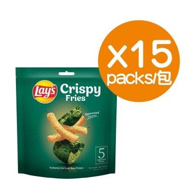 樂事真脆薯條紫菜味90克(1x36) 5x18g15包