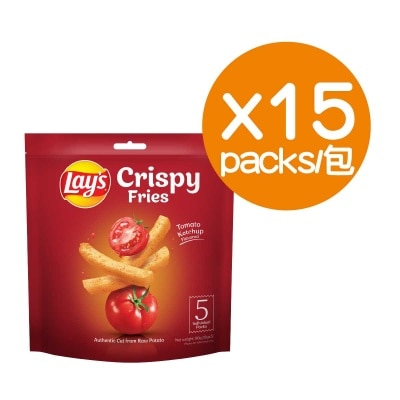 樂事真脆薯條蕃茄味90克(1x36) 5x18gx15包