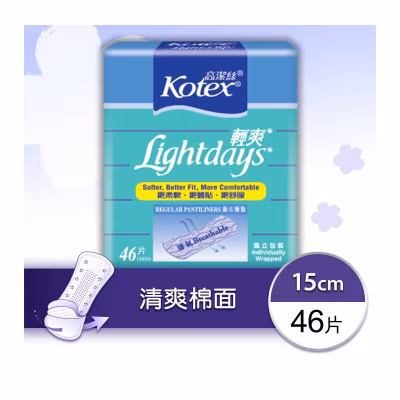 輕爽護墊15cm 46片裝