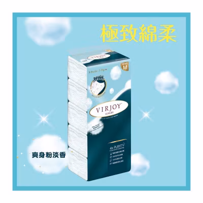 Luxury Baby Powder Softpack Tissue