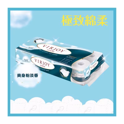 Luxury Baby Powder Toilet Roll