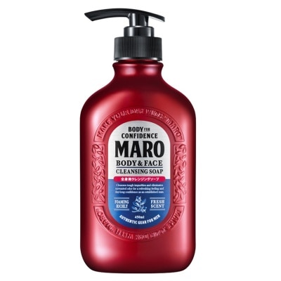 Maro袪男臭抗菌沐浴露450毫升