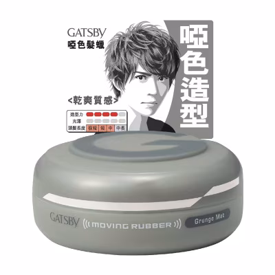 Moving Rubber Grunge Mat-grey