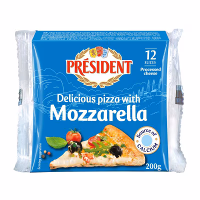 馬蘇里拉片裝芝士(冷凍 0-4°c)