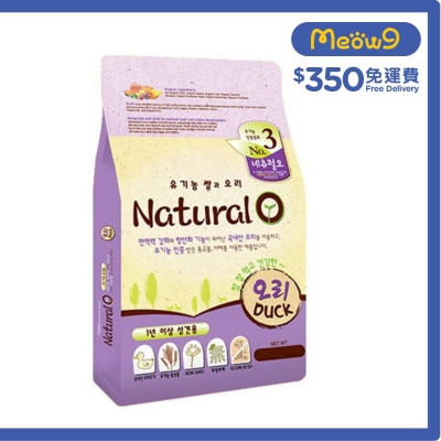 No.3 有機鴨肉、低致敏及減肥 配方 (6kg, 400g x15包) 成犬狗糧 - Natural O