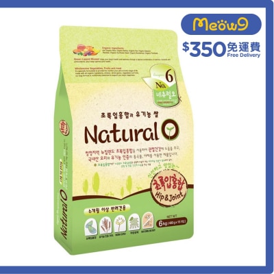No.6 韓國 雞 / 鴨 及 青口、有助關節健康 配方 (6kg; 400g - Natural O