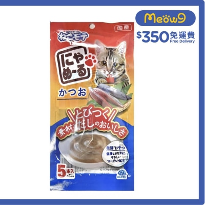 Nyameru 鰹魚味肉醬 貓零食肉泥餐包 (60g) - Neko Mote