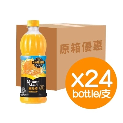 原箱美粒果果粒橙膠樽