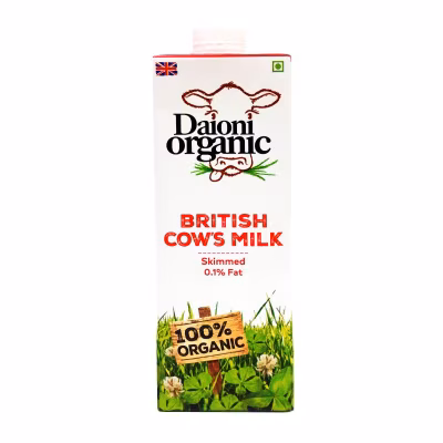 有機脫脂牛奶