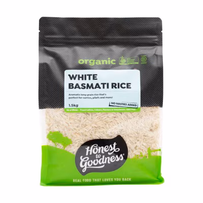 Organic White Basmati Rice