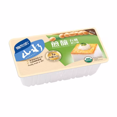 Pan-fried Organic Tofu  [ Hong Kong](chilled 0-4°c)