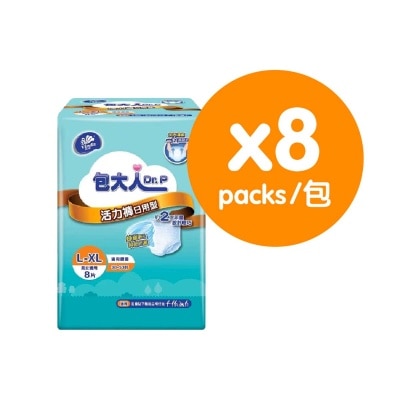 活力褲日用型大 大至加大碼 (8包優惠裝)
