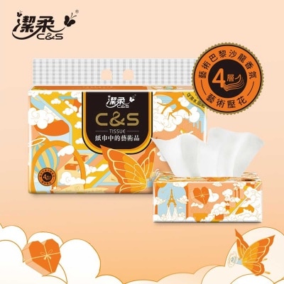 巴黎藝術沙龍香味抽取式面紙６包