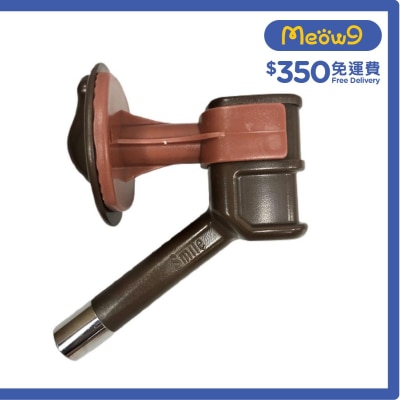寵物[掛籠防漏]方頭單咀飲水器*啡色*全貓犬種, 小動物適用 (16mm) - 禾其