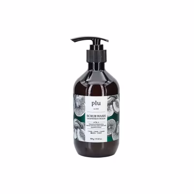 溫和去角質磨砂沐浴露-西柚香桃 