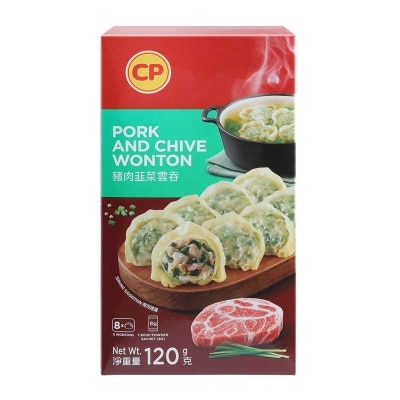 豬肉韮菜雲吞１２０克[泰國](急凍 -18°c)