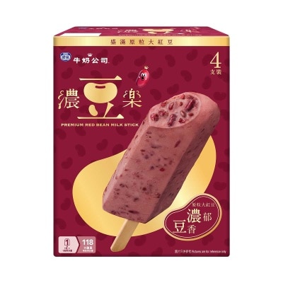 濃豆樂紅豆奶條多件裝(急凍 -18°c)