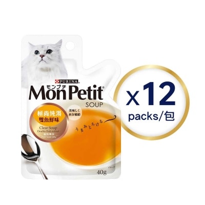 純湯雙魚鮮味 40克12包裝