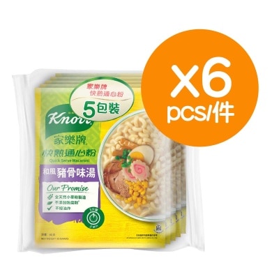 和風豬骨味快熟通心粉 (6袋)