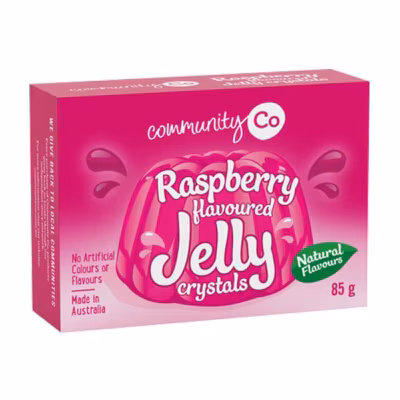Raspberry Flavoured Jelly