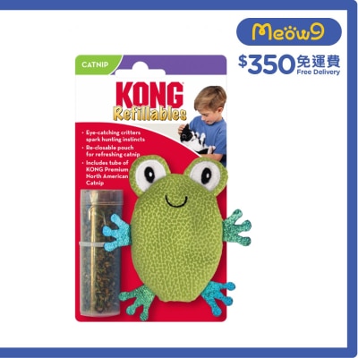 哈蟆型貓玩具 - KONG
