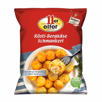 Rosti Cheese Potato Ball W/ Bacon [ Austria](frozen -18°c)