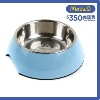圓型寵物碗 (M) (藍色) - 休普