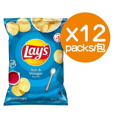 鹽醋味薯片 180gx12包