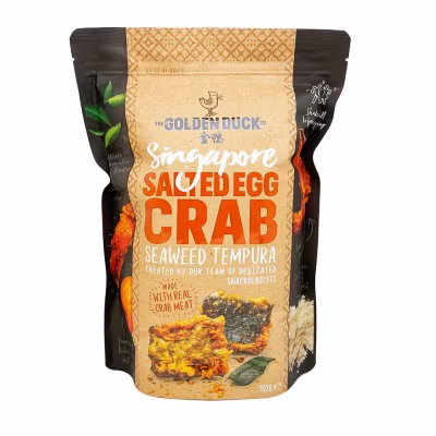 Salted Egg Crab Seaweed Tempura