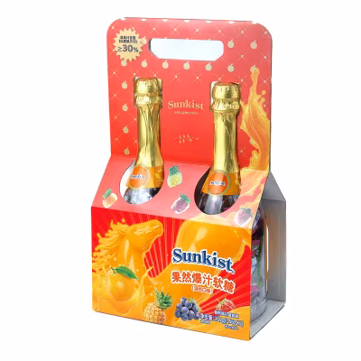 爆汁軟糖香檳瓶孖裝 (雜果味)