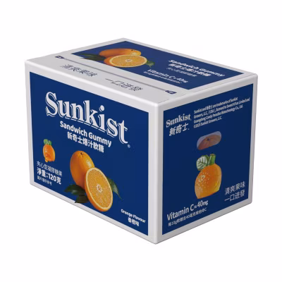 爆汁軟糖 (香橙味)