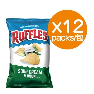 洋蔥忌廉味薯片 180gx12包