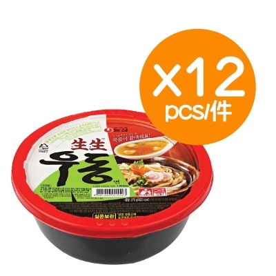 農心生生烏冬碗麵  (12件)