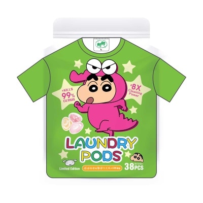 蠟筆小新動感洗衣珠３８粒(鱷魚版)